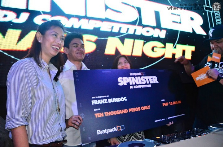 Bratpack Spinister DJ Competition: Put Your Hands Up! 8 Bratpack Spinister Franz Bundoc
