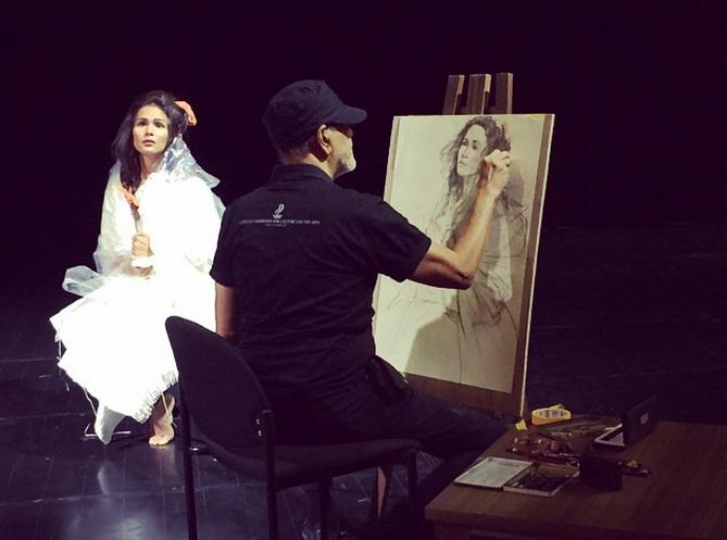 Iza Calzado Poses as Sabel for BenCab