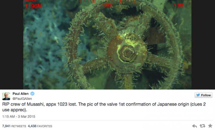 Japanese World War II battleship found in Philippines 2