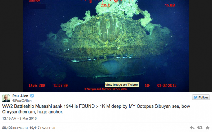 Japanese World War II battleship found in Philippines