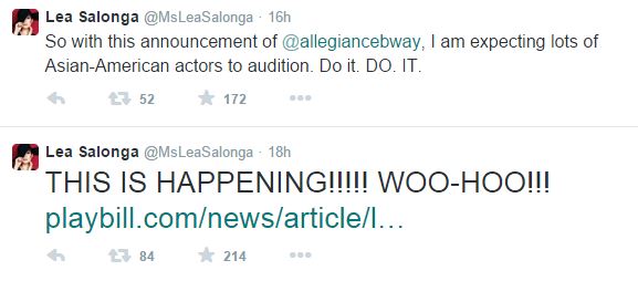 Lea Salonga to Return to Broadway 2