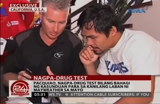 Pacquiao surprise drug test 2