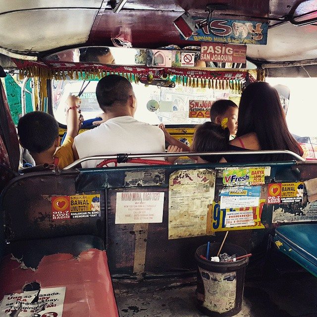 This Jeepney Driver Brings His Whole Family to Work