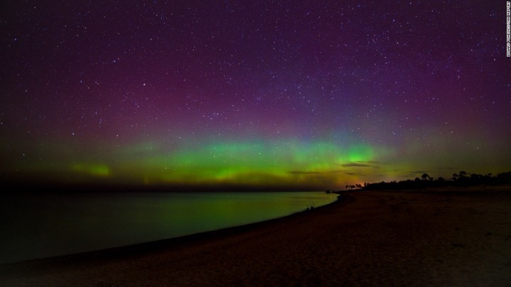 LOOK: Amazing Night Skies Worldwide Caused By Powerful Solar Storm 2 aurora liepaja, latvia 2