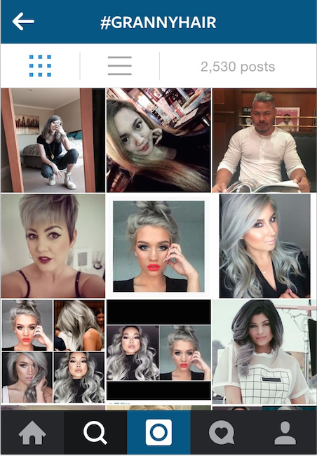 #GrannyHair is a Thing on Instagram - When In Manila
