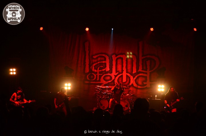 Lamb of God Live in Manila 2015