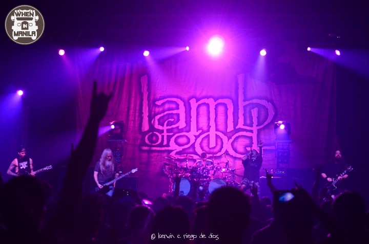 Lamb of God Live in Manila 2015