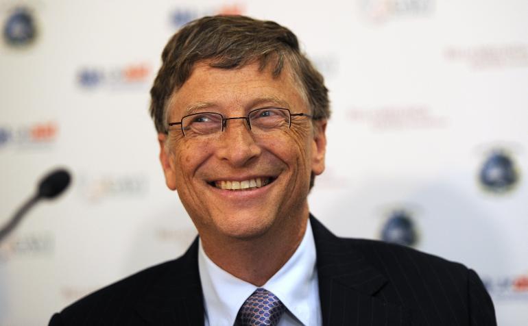 Bill Gates is in the Philippines