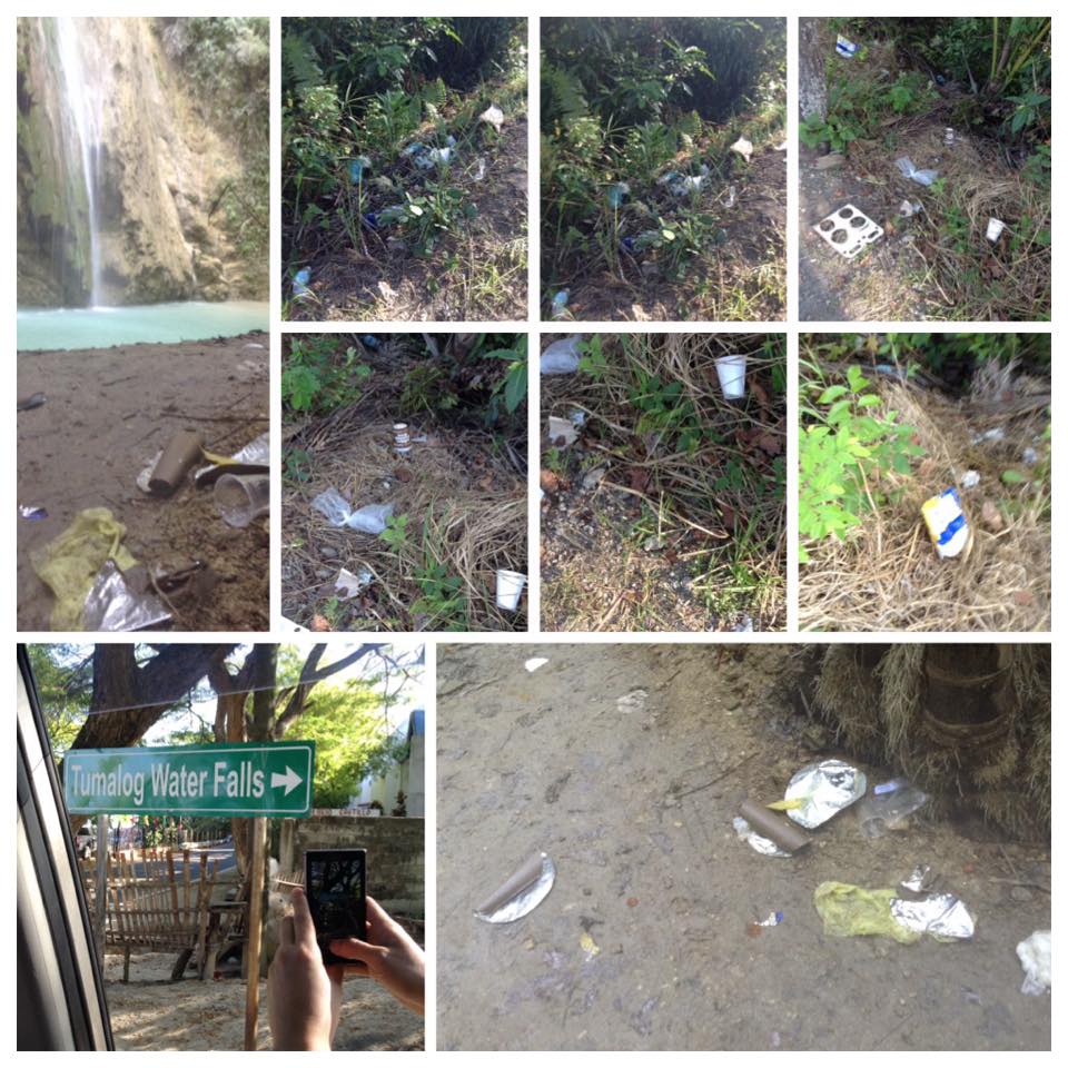 Garbage basura trash Tumalog Falls Oslob Cebu wheninmanila 10