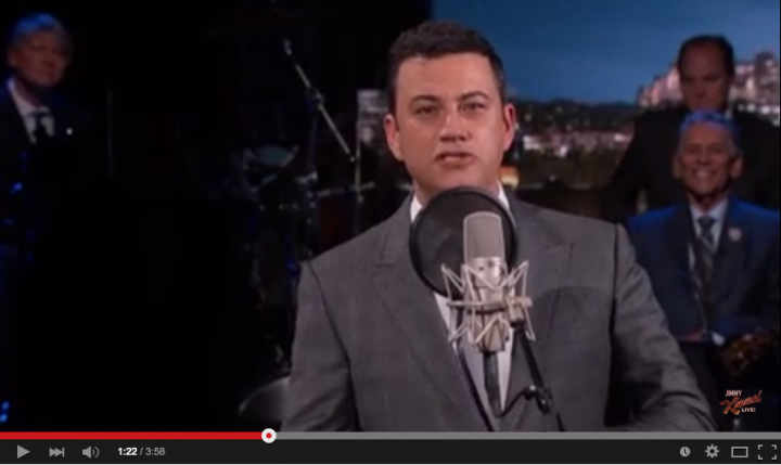 Jimmy Kimmel sings Pacquiao's song