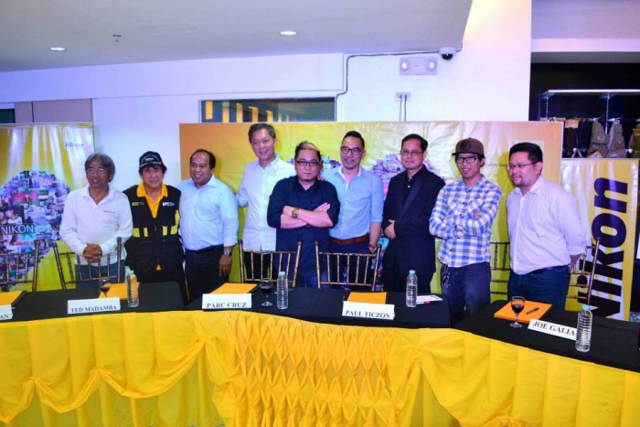 THE RETURN OF THE NIKON PROS. From left to right: George Tapan, Ted Madamba, Mr. Abrigo Merin (CEO, OPAL Holdings), Mr. Julio Sy (Chairman, TAO Corporation), Parc Cruz, Paul Ticzon, Joe Galian, Raymond Cruz and Mr. Paolo Salazar (BU Head, ThinkDharma Inc.)