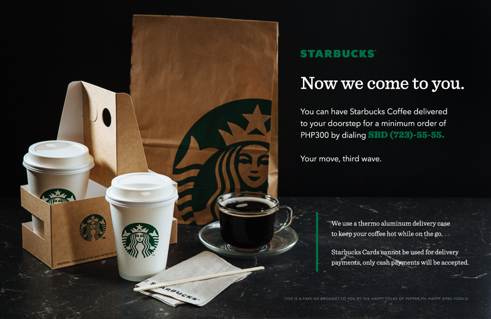 PEPPER-Starbucks-delivery-ad