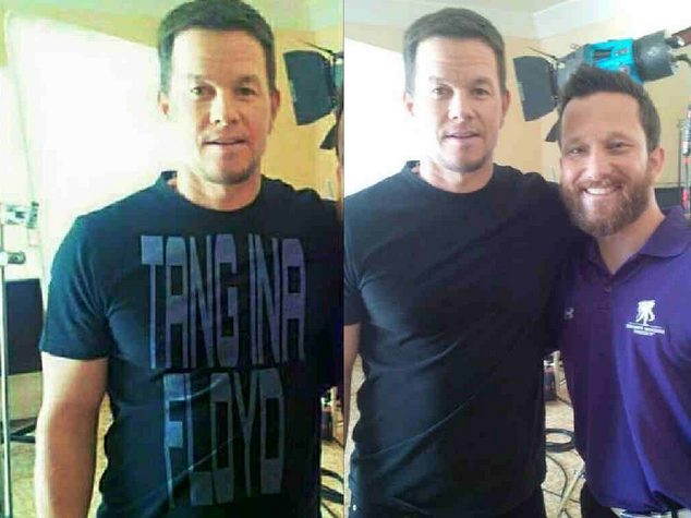 Fake cursing t-shirt Mark Wahlberg Mayweather