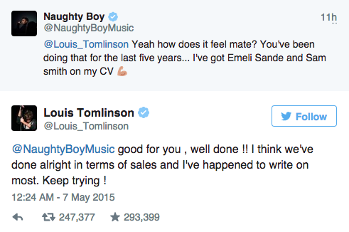 Zayn Malik And Louis Tomlinson Are Fighting On Twitter 8 Screen Shot 2015-05-07 at 11.31.05 AM