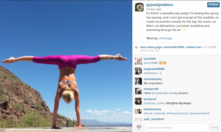12 Instagram Accounts That Will Motivate Girls To Get Fit 6 gypsetgoddess2