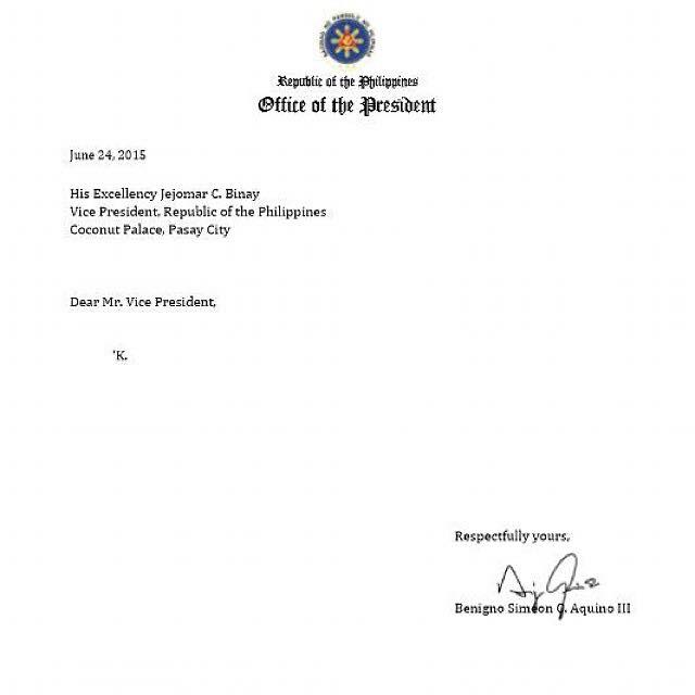 PNoy's Reply