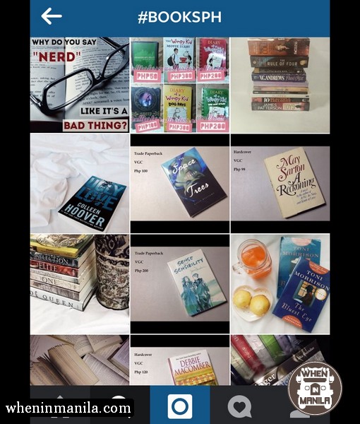 books on instagram