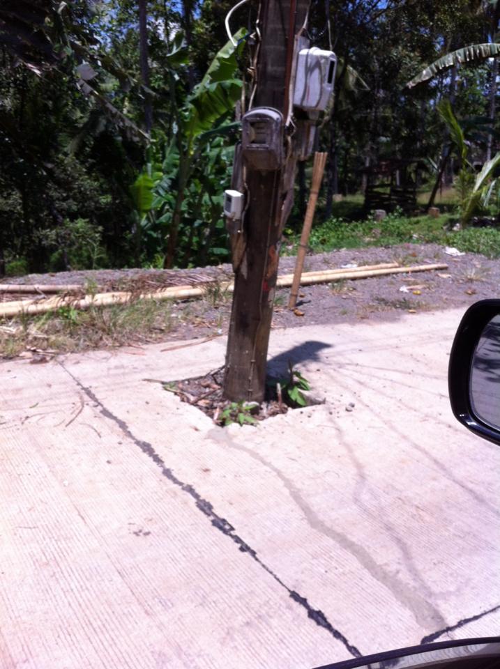 It's More Fun in the Philippines Electrical Poles in the Middle of the Road 2