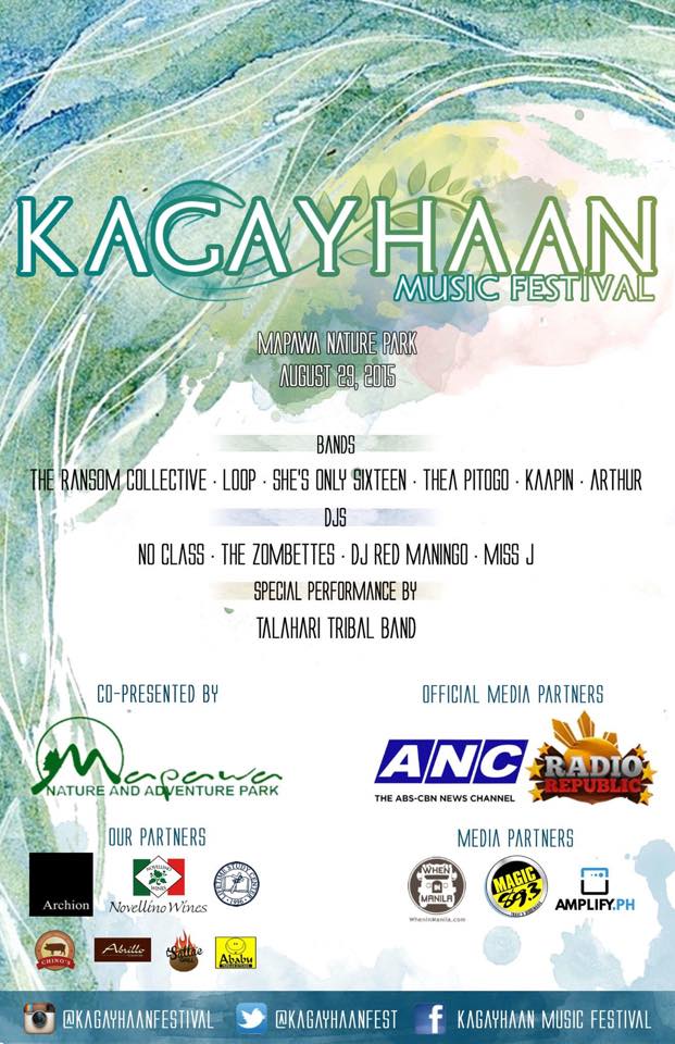 Kagayhaan Music Festival Poster