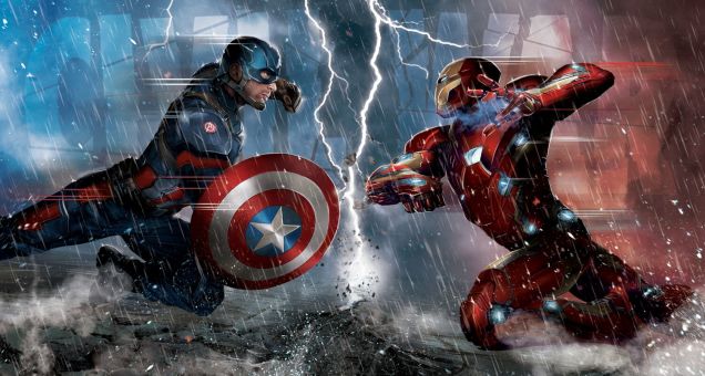 Captain America vs Iron Man Civil War Teams
