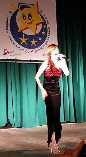 First Pinoy Team Wins Big in Prague Talent Competition 2 Alyssa's Performance