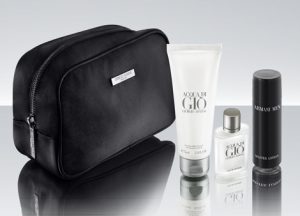 Amenity kit male first class