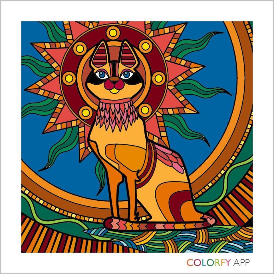 Trending App Now: Colorfy Adult Coloring Book App 3 Color your life with Colorfy!04