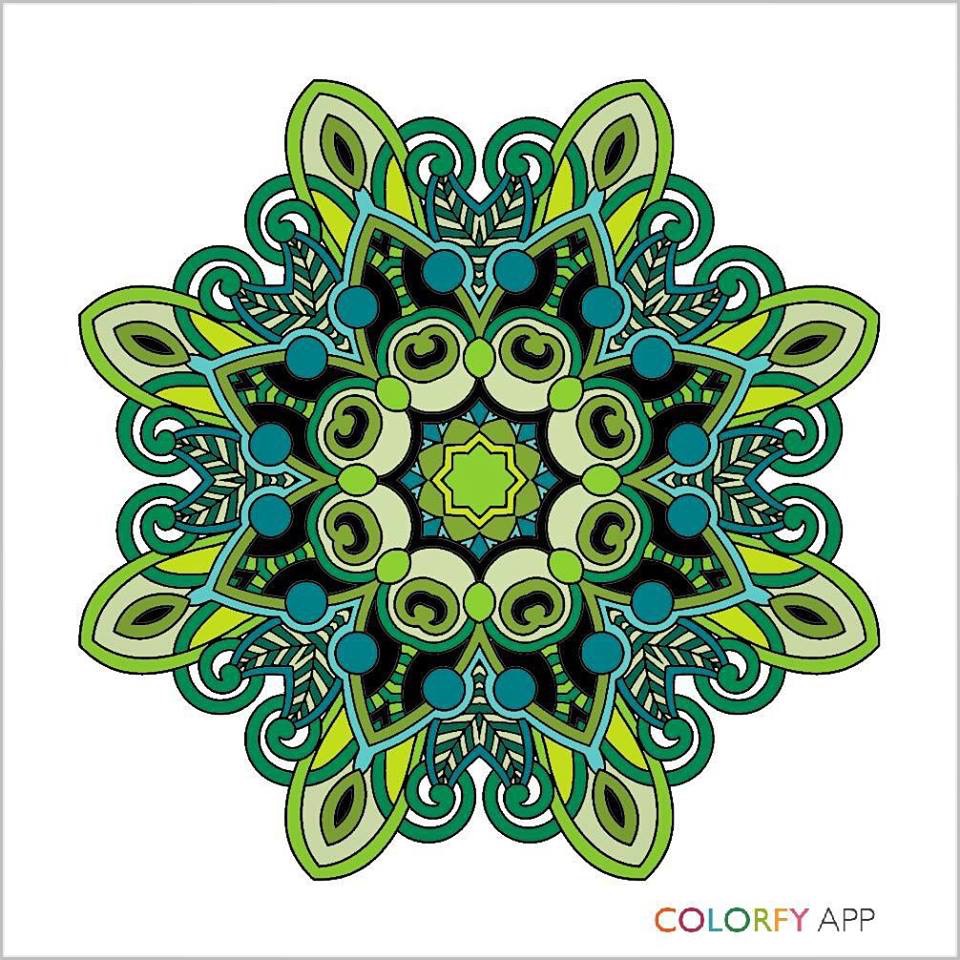 Trending App Now: Colorfy Adult Coloring Book App 4 Color your life with Colorfy!10