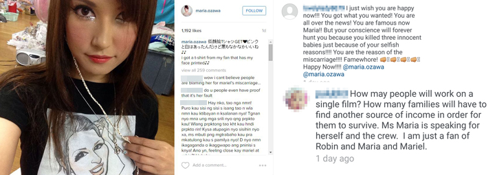 Netizens Blame Maria Ozawa For Mariel Rodriguez's Miscarriage