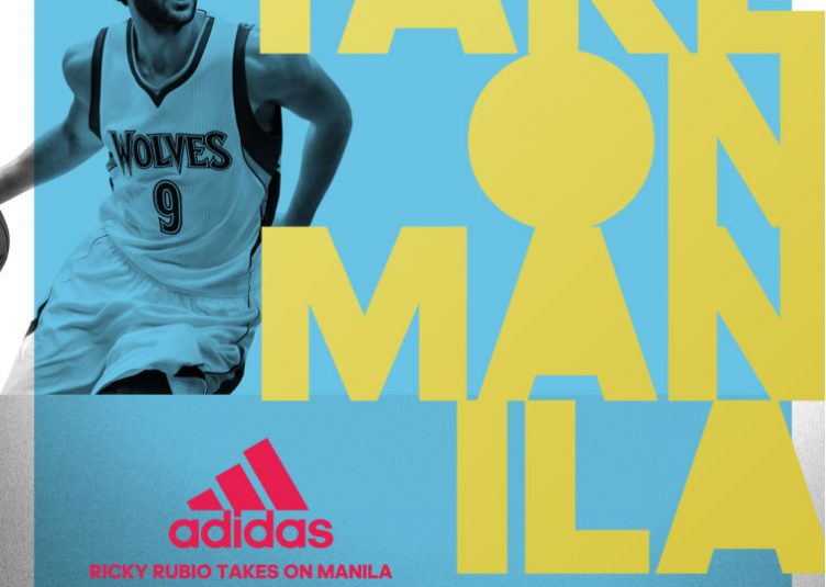 NBA Star Ricky Rubio #TakeOnManila Adidas Tour