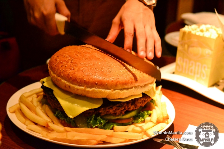 Challenge Accepted: Snaps Giant Burger