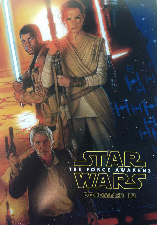 star wars force awakens disney movie