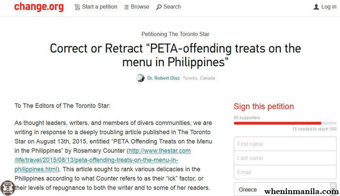 Canadian Writer Irritates Netizens With Article About “PETA-Offending” Food In The Philippines 2 peta-offending-treats-canada-story5