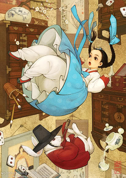 Nayoung Wooh Alice in Wonderland