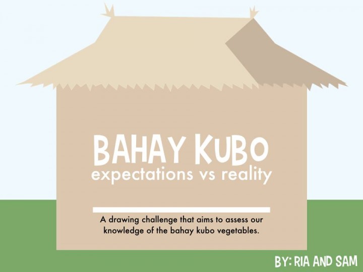 Bahay Kubo vegetables