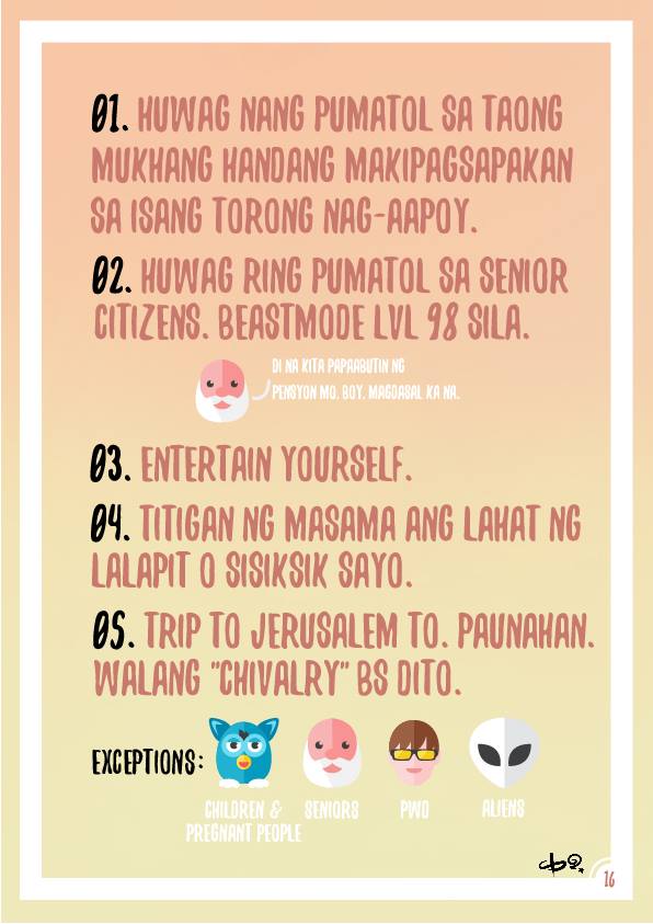 Ang Tunay Na LRT Survival Guide 21