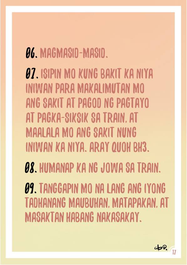 Ang Tunay Na LRT Survival Guide 22
