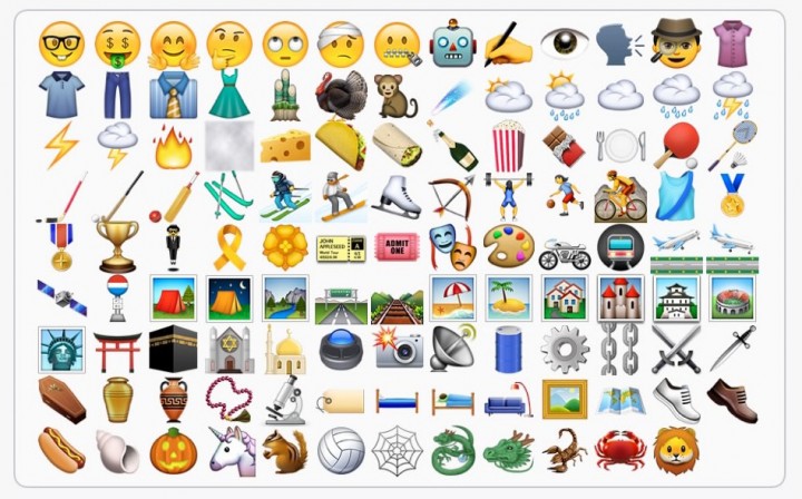 Taco, Burrito, Unicorn, Middle Finger Emojis Coming in iOS 9.1 2 new emojis iOS 9.1 apple