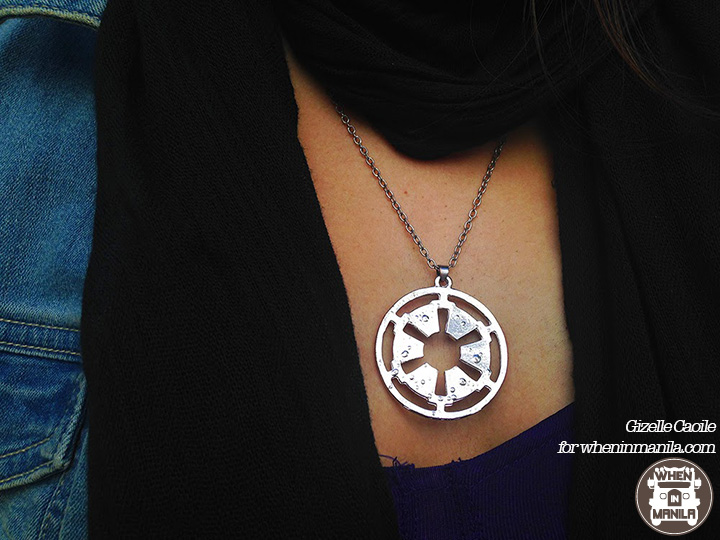 fandom trinkets fashion star wars republic necklace
