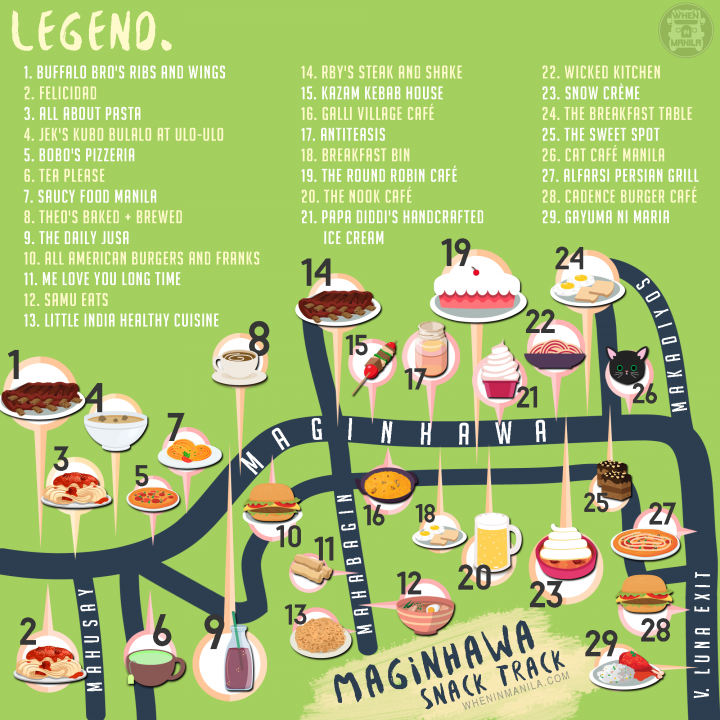 Maginhawa Map
