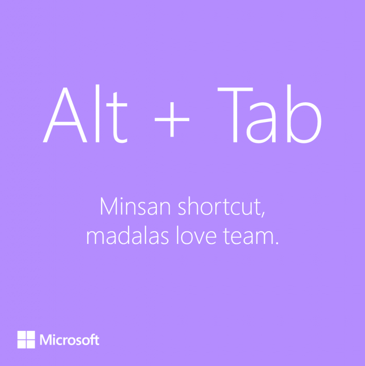 Microsoft AlDub Alt Tab