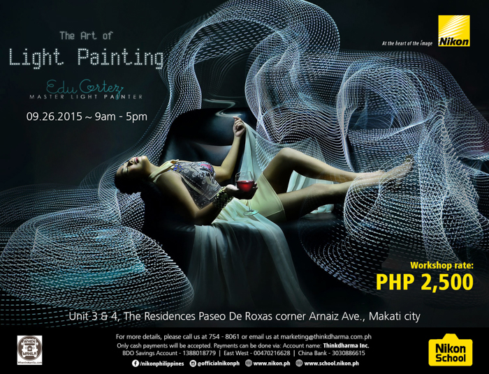 Join Nikon School's Light Painting Workshop by Edu Cortez 1 Nikon School (1 of 4)
