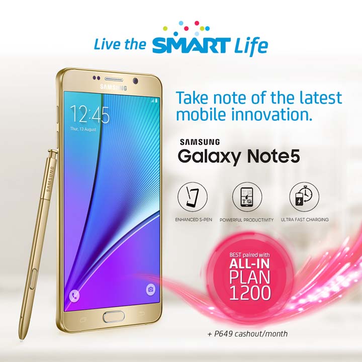 Smart unveils unbeatable plans for Samsung Galaxy Note 5 and Galaxy S6 Edge Plus 2