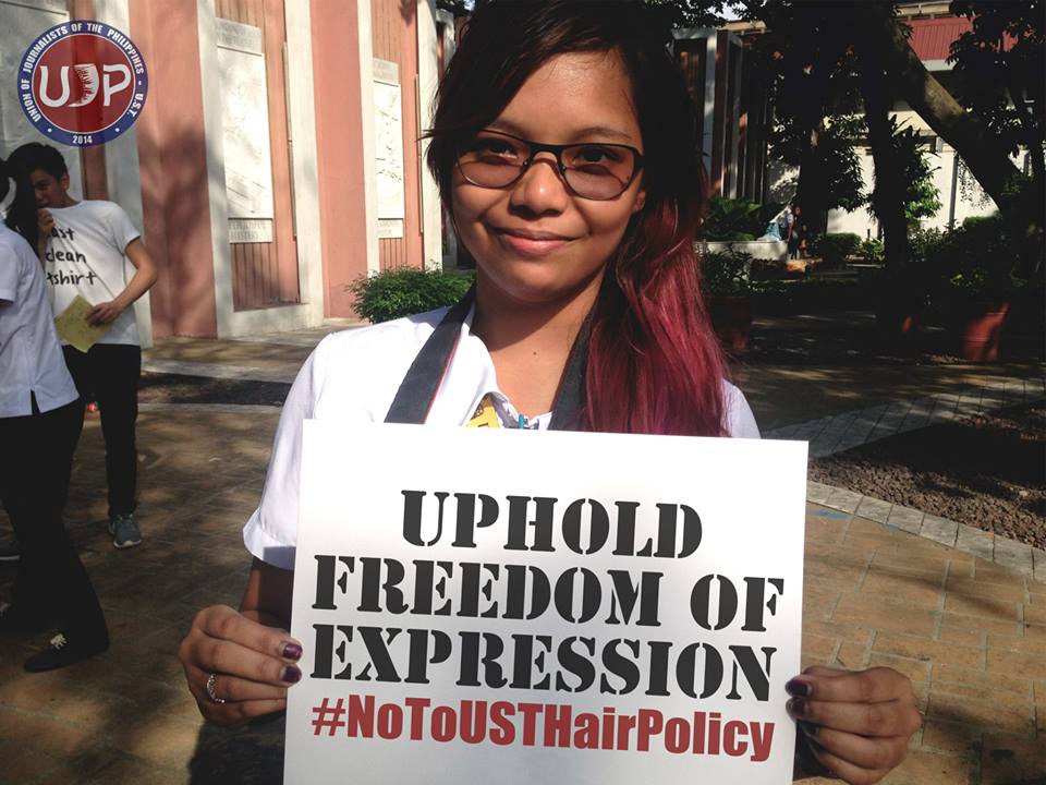 Thomasians Join Together For #NoToUSTHairPolicy 2