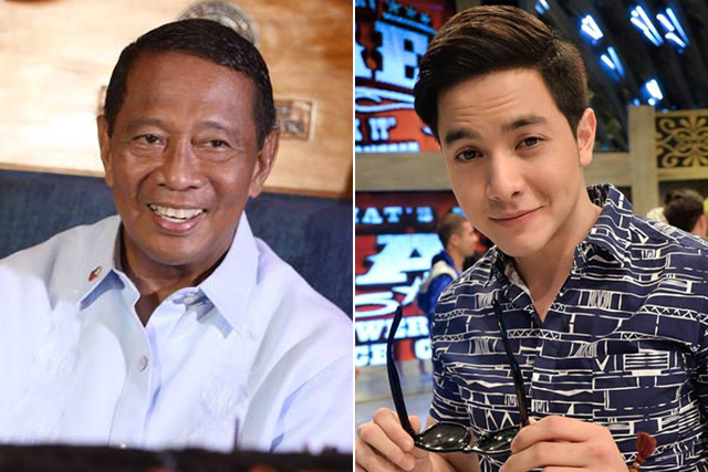 VP Binay Wants Alden Richards to Play Him in Movie Adaptation