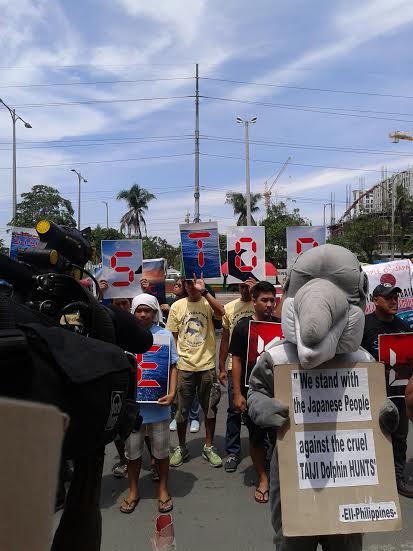 Filipinos Join Japanese People in Condemning Taiji Dolphin Slaughter