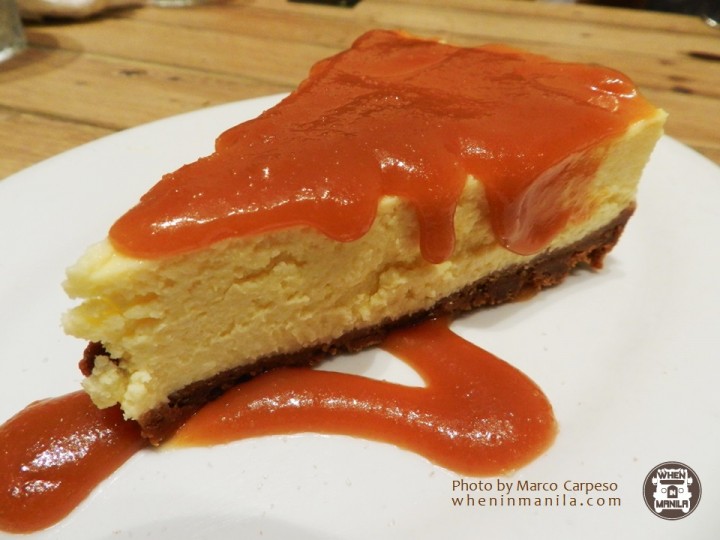 Salted Caramel Cheesecake Php220