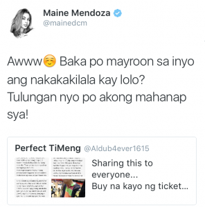Maine "Yaya Dub" Reaches Out to a Senior Citizen Fan