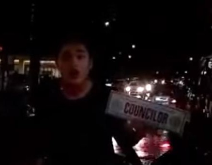 WATCH Man in Traffic Altercation Brags that He is a Councilor