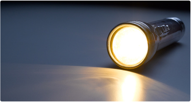 flashlight power outage